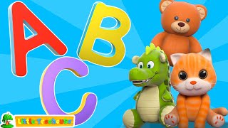 Phonics Song with Animals  A for Alligator  ABC Alphabet Songs with Sounds for Children [upl. by Akiemehs]