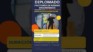 NOM0361STPS2018  DIPLOMADO  CLASE GRATUITA PRÓXIMO 12 DE FEBRERO DEL 2022 short [upl. by Lishe]