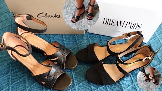 Unboxing Womens Wedge Sandals  Amazon Finds [upl. by Orravan]