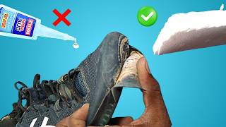 An 87yearold shoemakers grandfather shared this secret Take the styrofoam and fix all the shoes [upl. by Soirtimid]