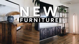 NEW FURNITURE ARRIVED HOME DECOR STYLING TIPS HOW TO STYLE YOUR HOME WEST ELM  AMAZON [upl. by Ahsinrad612]