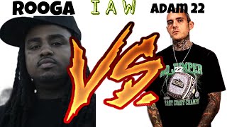 Rooga Vs No Jumper  Adam 22 [upl. by Atalanta]