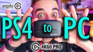 Come registrare PS4 su PC con ELGATO HD60 S [upl. by Aikemahs]