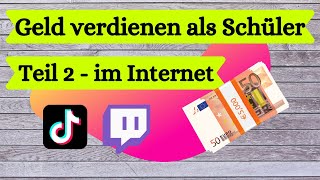 Die 5 besten Schülerjobs 2021  online Geld verdienen als Jugendlicher mit 14 15 16 17 Jahren [upl. by Ketti277]