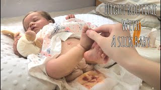 Reborn Video Reborn Night Routine With A Sick Baby🧸 Reborn Roleplay Collab WBellaBooRebornNursery [upl. by Joachima]