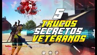 5 TRUCOS SECRETOS QUE USAN LOS VETERANOS EN FREE FIRE  COMO SER PRO EN FREE FIRE  ZenSoto [upl. by Naam]