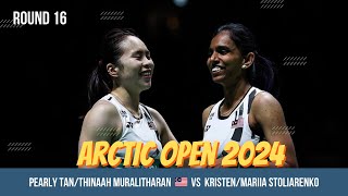 Pearly TanThinaah Muralitharan 🇲🇾 Vs KristenMariia Stoliarenko 🇺🇦🇳🇱  Arctic Open 2024 [upl. by Chud]