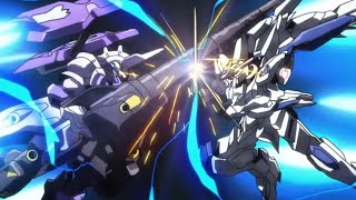 Gundam Bael vs Gundam Kimaris Vidar  Gundam ironblooded orphans ss2 ep 49 [upl. by Tizes796]