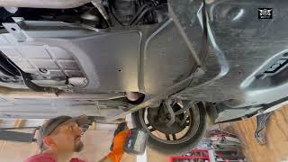 Mercedes W209 CLK v6 2004 oil and filter change coolant level antifreeze check screen wash top up [upl. by Ahsika]