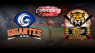 GIGANTES DE RIVAS VS TIGRES DE CHINANDEGA LBPN 2023 [upl. by Nreval]