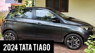 Tata Tiago 2024 Facelift Review  Best in class [upl. by Dolorita504]