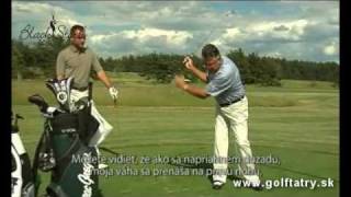 Golfová škola v Tatrách  07 Swing [upl. by Arianie342]