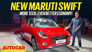 2024 Maruti Suzuki Swift  Price features engine efficiency  Walkaround  Autocar India [upl. by Asirak]