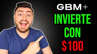 GBM Invertir con 100 pesos en México Tutorial Paso a Paso 2021 [upl. by Deden]