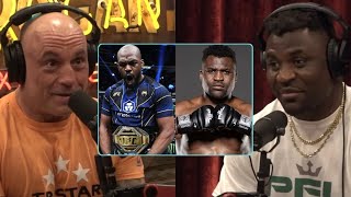 Francis Ngannou May Be Fighting Jon Jones  Joe Rogan [upl. by Aneleasor168]