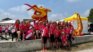 Falconara Marittima successo per il V Trofeo Nazionale LILT Dragon Boat [upl. by Latini]