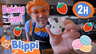 Blippis Baking Fun Time  Blippi  Educational Videos for Kids  Moonbug Kids Express Yourself [upl. by Candida]