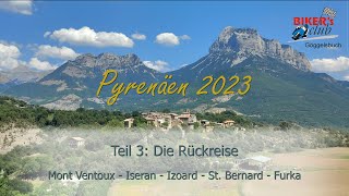 2023 Pyrenäen Teil 3 Rückreise [upl. by Ahsilrak]