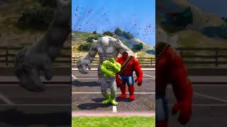 Hulk Vs ironmen gtavfacts gta hulk gtav automobile avengers viralvideo hulking trending [upl. by Lenzi]