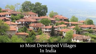 10 Most Developed Villages In India  Indias most HiTech Village [upl. by Novrej99]