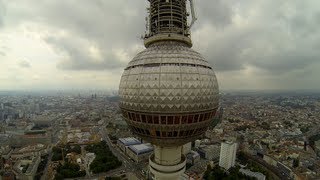 Berliner Fernsehturm TV tower [upl. by Sunda]