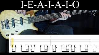 IEAIAIO System of a Down  Bass Cover With Tabs by Leo Düzey [upl. by Novej]