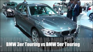 BMW 3er Touring vs BMW 5er Touring [upl. by Esac]