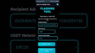 Flash Usdt Android Tool New Version2024 live video😈😈😈 [upl. by Lole]