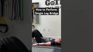 How to Perform Single Leg Bridge [upl. by Haral149]