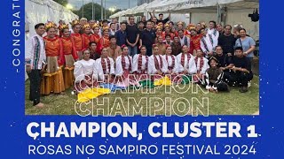 Cluster1 Rosas Ng Sampiro Festival Makati 2024 CHAMPION [upl. by Aicilehp]