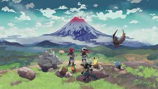 Pokémon Legends Arceus  Cobalt Coastlands 2 Theme OST 1 Hour [upl. by Yrrok]