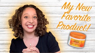 CURLY HAIR REVIEW amp DEMO  Cantu Coconut Curling Cream  WORTH IT [upl. by Ecneps984]