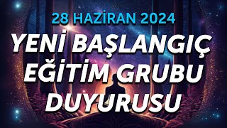 Yeni Başlangıç Eğitim Grubu DUYURUSU canlı yayın [upl. by Amadeo]