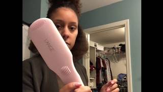 Trying the L’ange straightening brush [upl. by Pomfrey609]