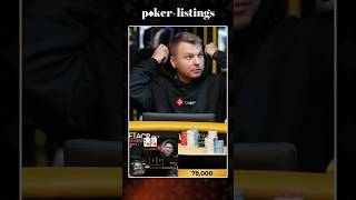 The problem with live reads vs Pros tritonpoker poker bluff [upl. by Duax426]