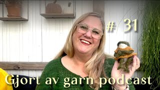 Gjort av garn podcast avsn 31 Give awayen temperaturfiltar och mycket mer [upl. by Ludvig]