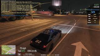 GTAWORLD LSPD  Pursuit 01 [upl. by Odanref]