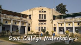 Govt College Malerkotla Sangrur [upl. by Nwahsram]