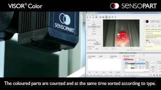 SensoPart VISOR® Color Vision colour sensor [upl. by Lertsek]