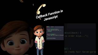 What is a Callback Function in JavaScript 🤔  Explained with Pizza 🍕💻shortshortsviralcallback [upl. by Ahsitak]