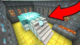 How To Make a New Portal in Minecraft Pocket Edition Portal Trick [upl. by Odinevneib221]