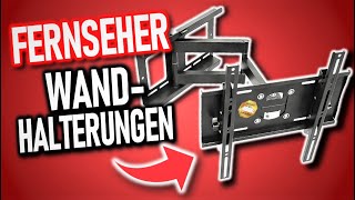 Die besten TV WAND HALTERUNGEN  Top 3 Fernseher Wandhalterung [upl. by Neff]