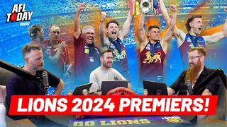 2024 AFL Grand Final Wrap  Brisbane Premiers Ashcroft Unstoppable amp Longmire Gone  AFL Today [upl. by Peednus]