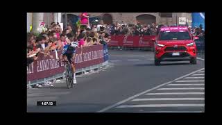 giro dItalia 2024 12a tappa  strepitoso Alaphilippe [upl. by Ecyarg]