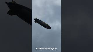 Goodyear blimp flyover [upl. by Ater]