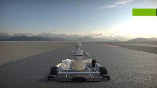 Sprint Kart Racing  Edys Vehicle Physics Test in Unity 20172 [upl. by Odinevneib]