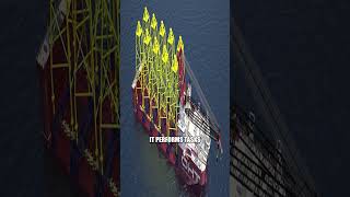 Pioneering Spirit The Worlds Largest Vessel Redefining Offshore Engineering [upl. by Enelaehs]