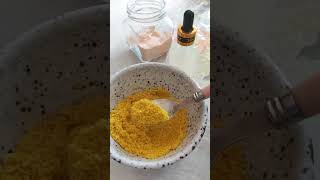 Orange peel face pack skincare skincareroutine [upl. by Dranrev]