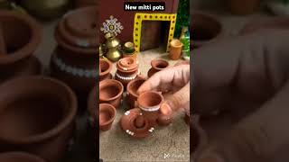 new shorts mitti pots 🥳✨️🥰 [upl. by Eedissac]