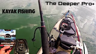 Kayak Fishing with the Deeper pro [upl. by Bergstein248]